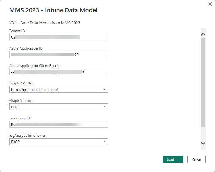 mms data model config